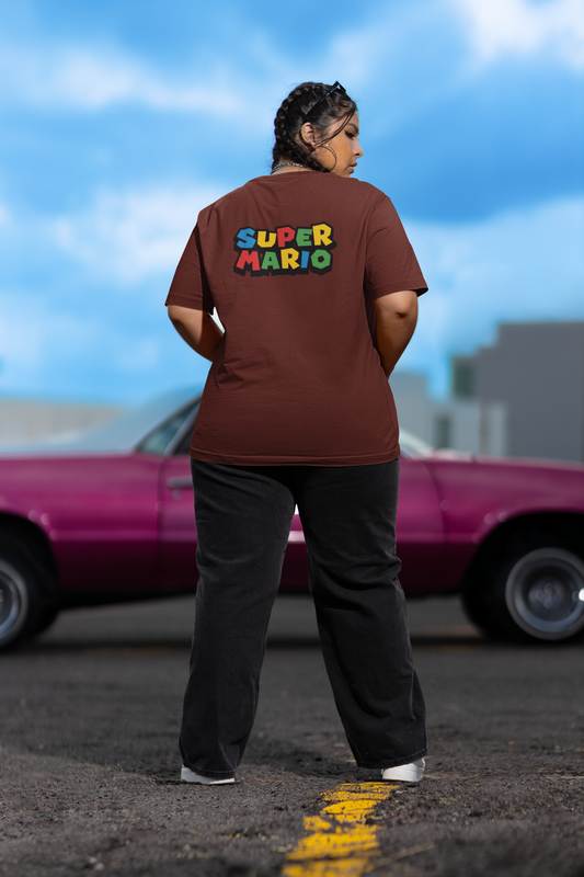 Super Mario Oversized T-Shirt for Women