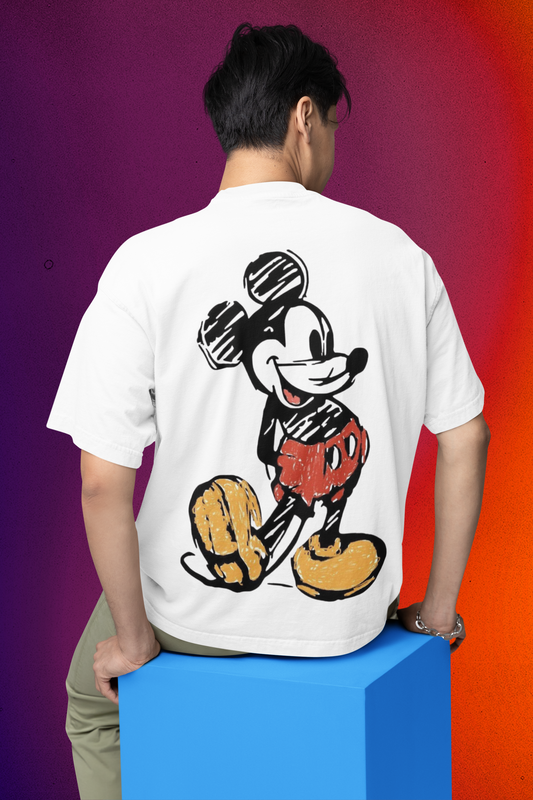 Mickey Mouse Oversized T-Shirt for Men