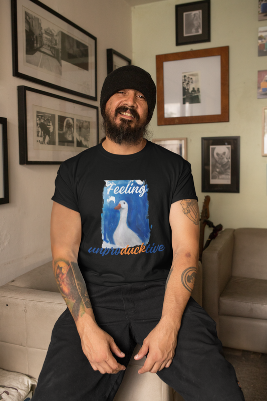 Feeling Unproductive Graphic Regular T-Shirt for Men