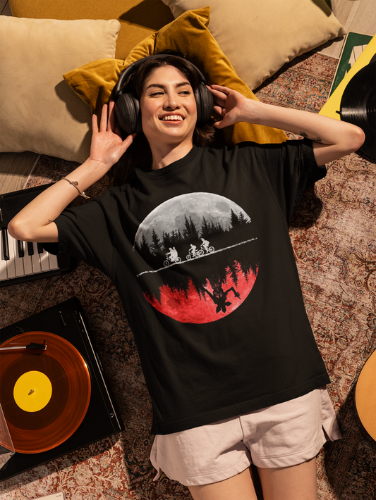 Stranger things Oversized T-Shirt for Women