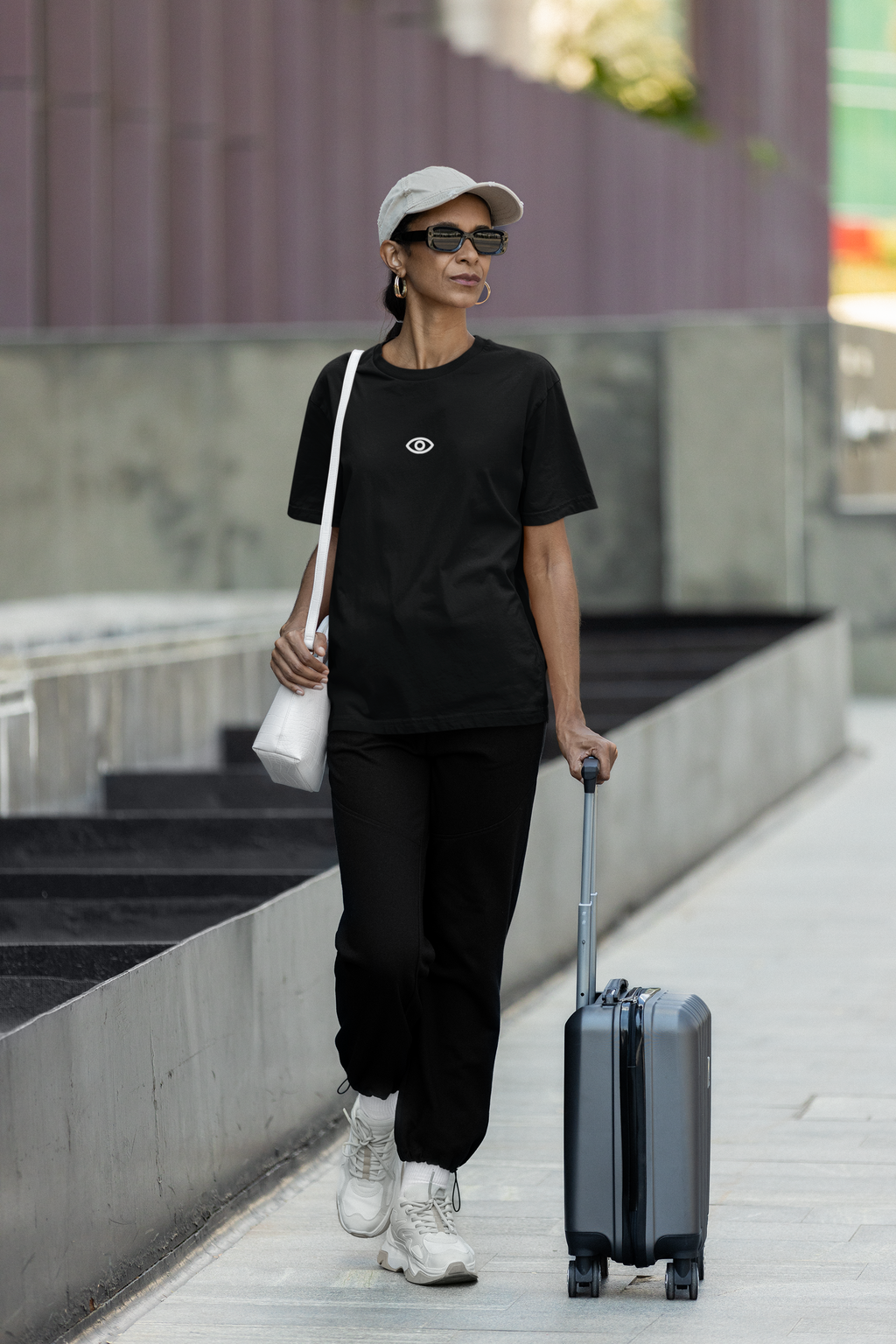 Buri Nazar Wale Tera Muh Kala” Oversized T-Shirt for Women