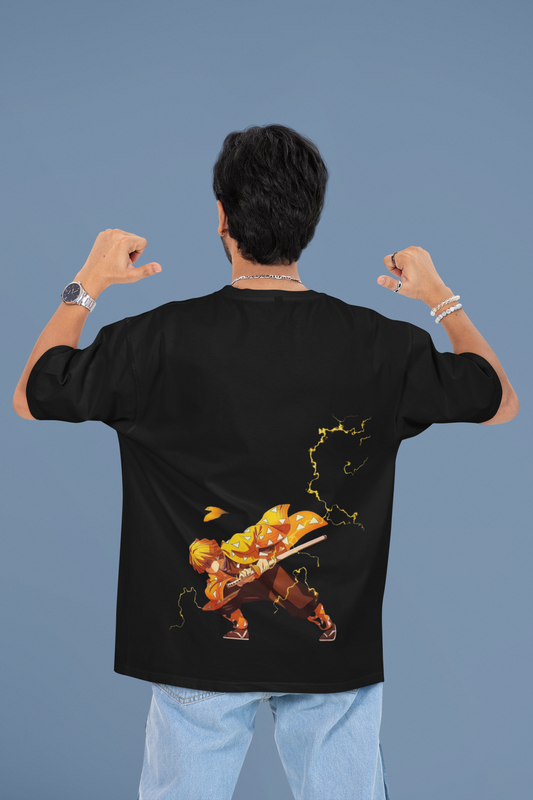 Zenitsu Agatsuma Oversized T-Shirt for Men