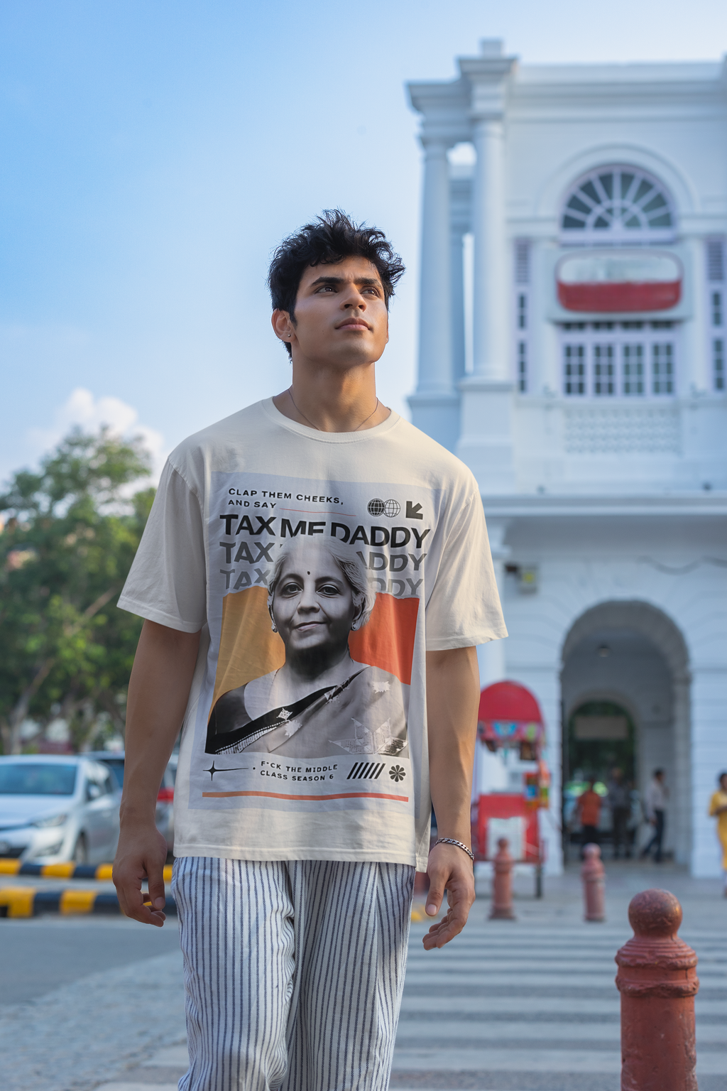 TAX ME DADDY Oversized T-Shirt | Unisex | Pixalflux