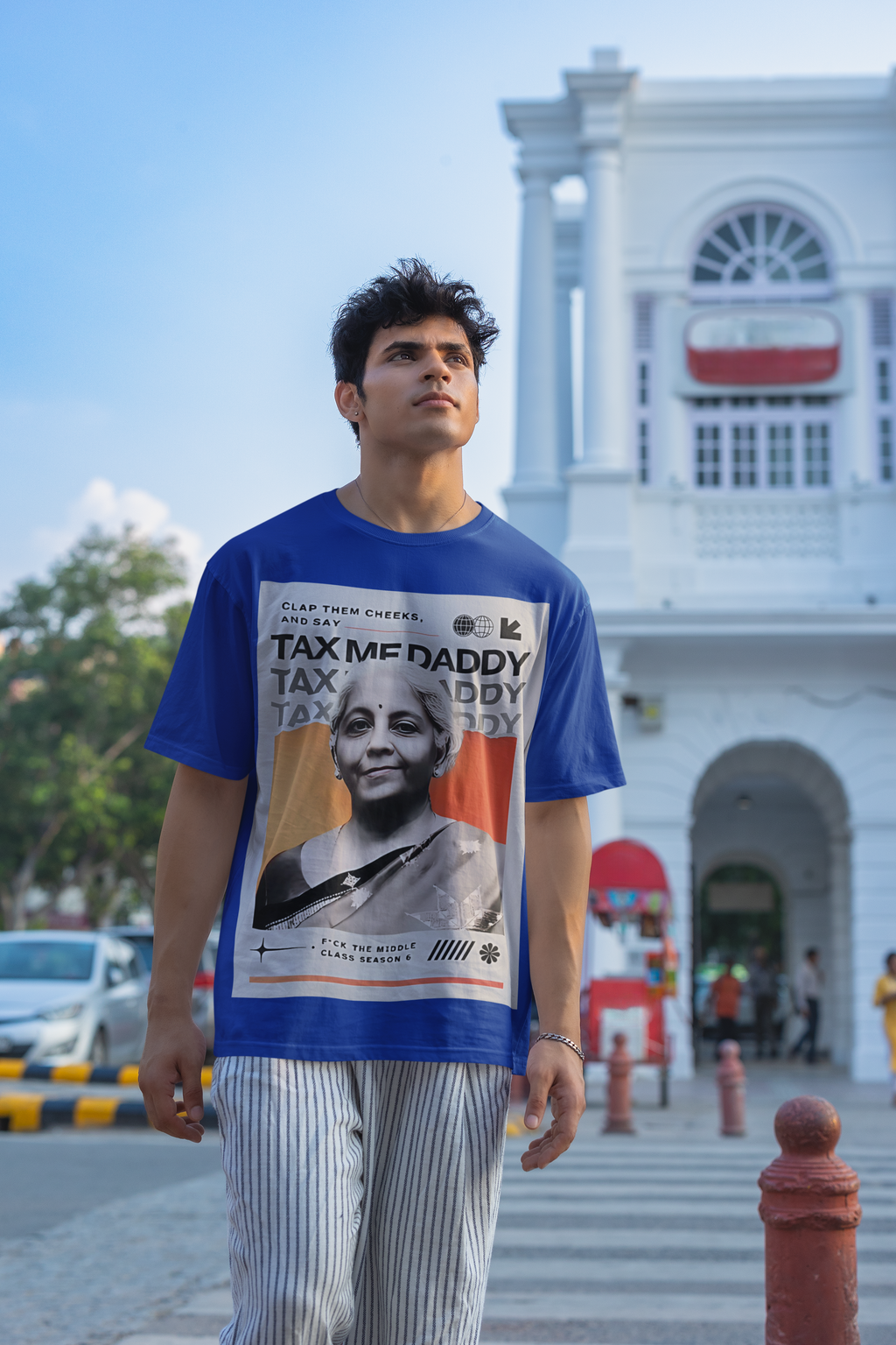 TAX ME DADDY Oversized T-Shirt | Unisex | Pixalflux