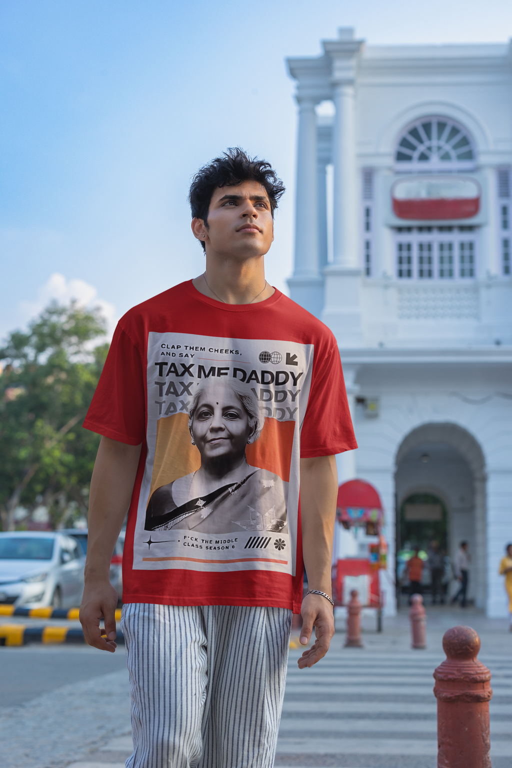 TAX ME DADDY Oversized T-Shirt | Unisex | Pixalflux