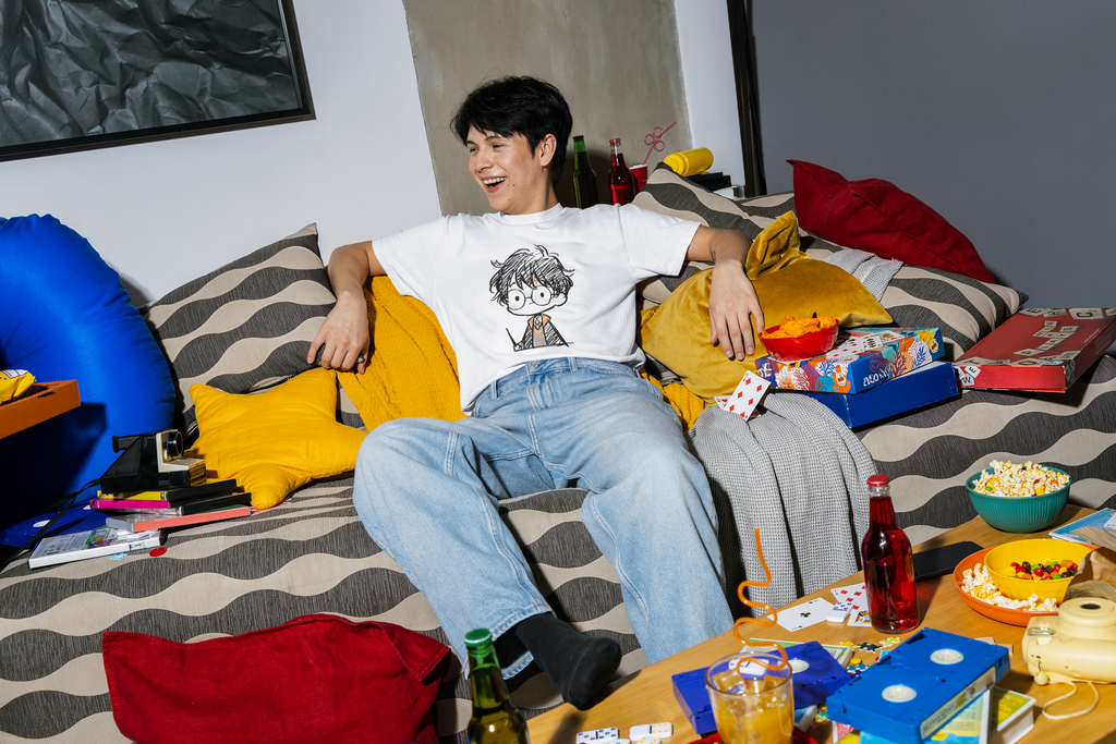 Harry Potter–Inspired Oversized T-Shirt for Men