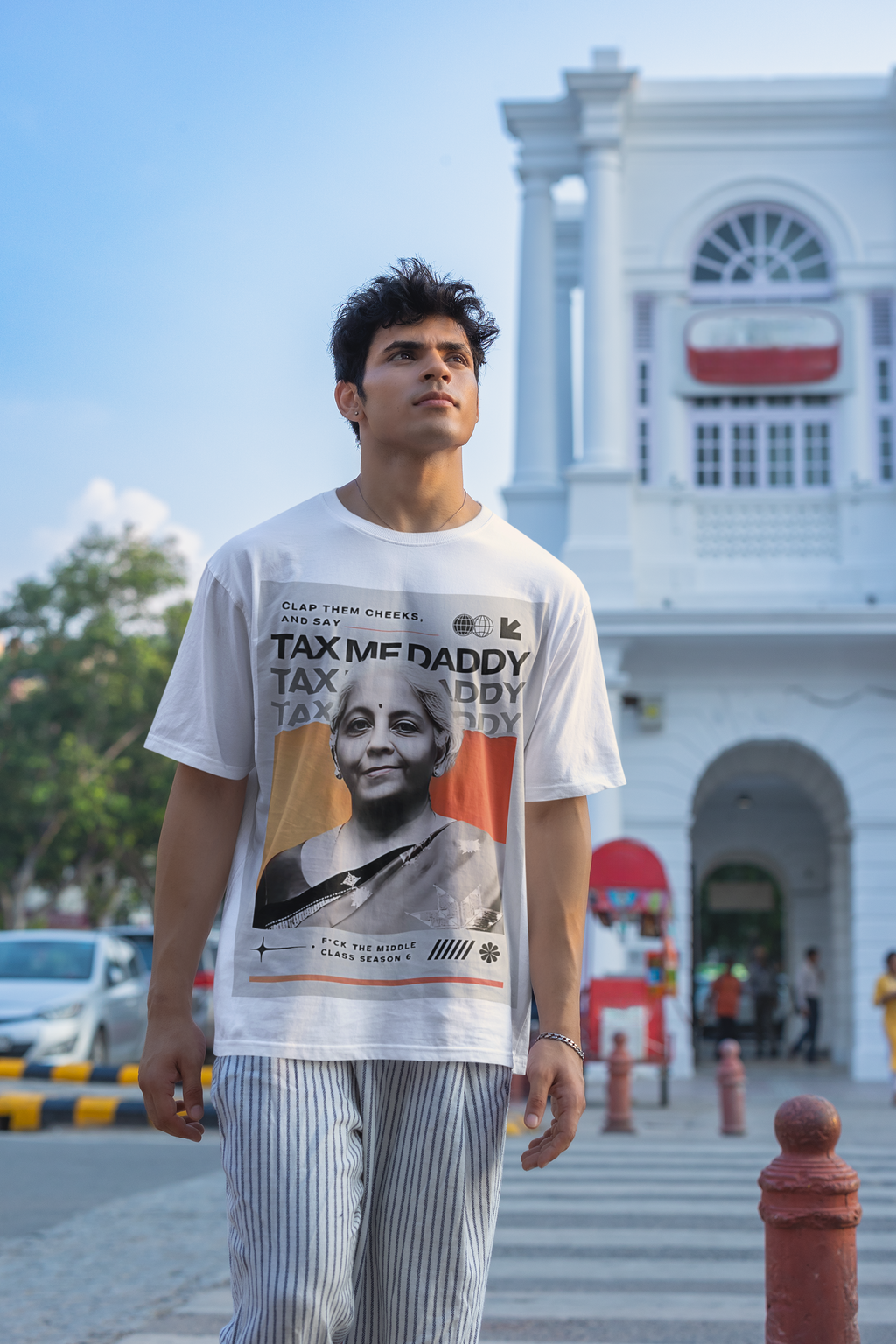 TAX ME DADDY Oversized T-Shirt for Men