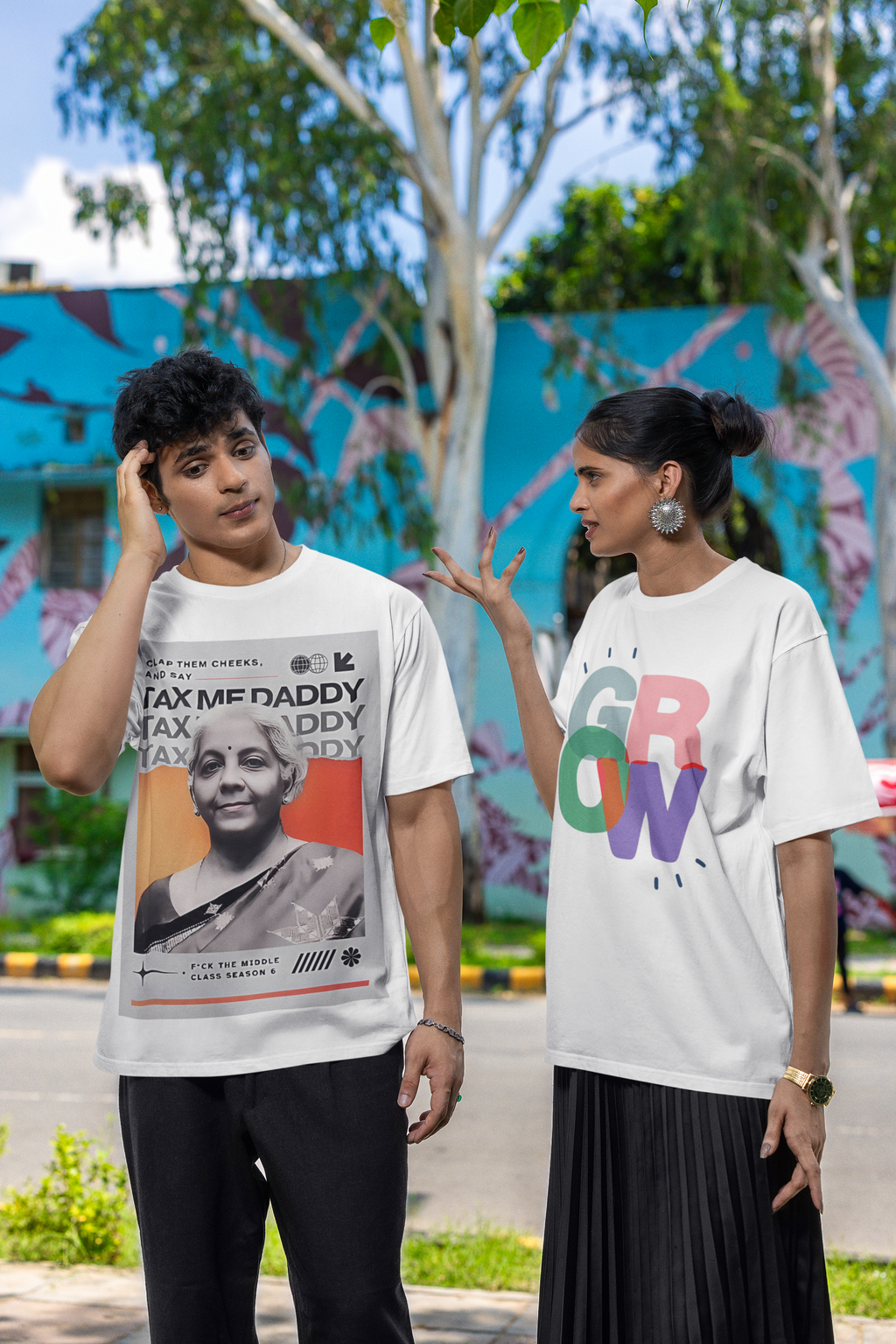 TAX ME DADDY Oversized T-Shirt | Unisex | Pixalflux