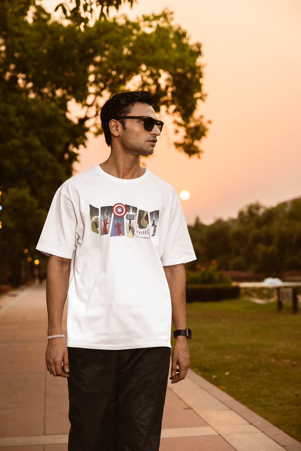 Avengers Oversized T-Shirt for Men