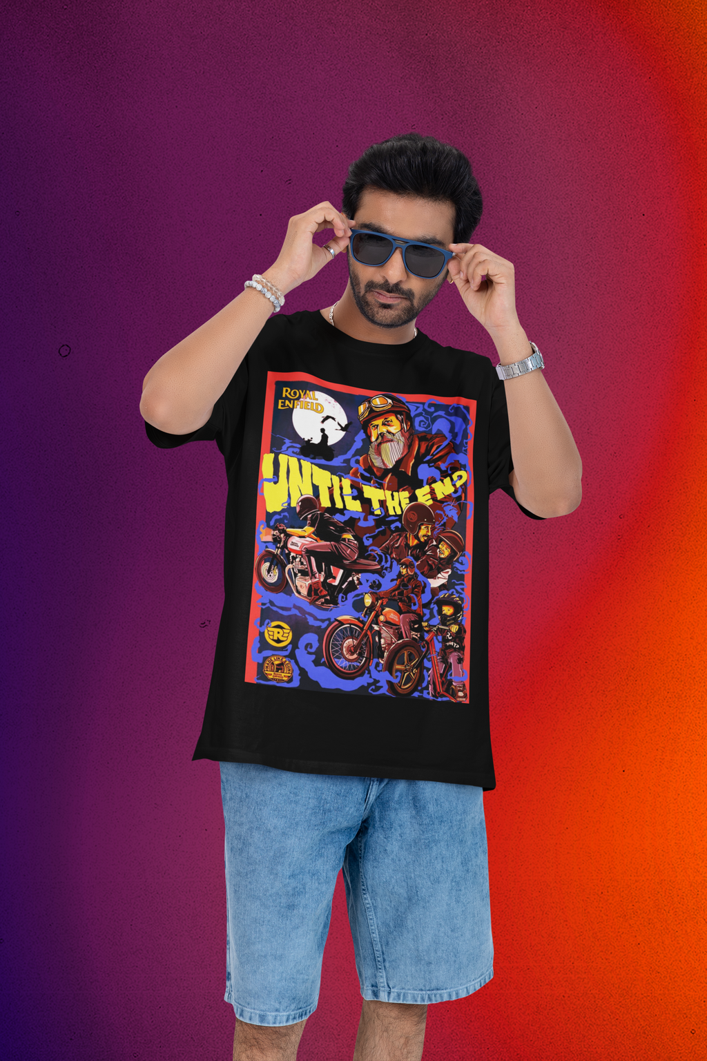 Super Meteor 650 Oversized T-Shirt for Men