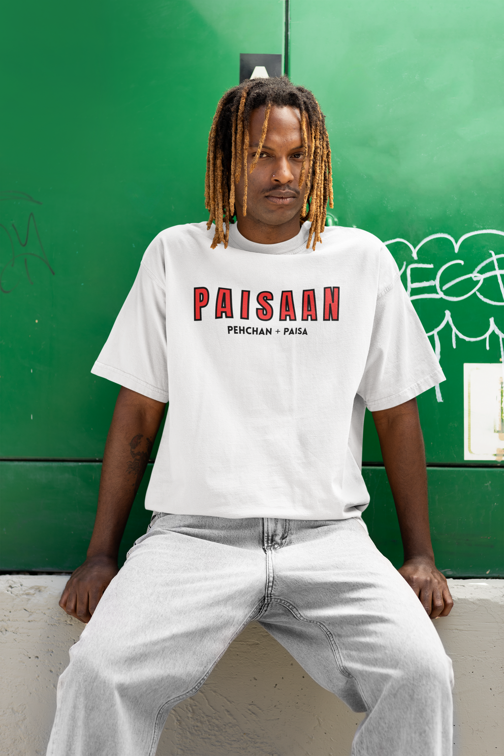 Paisaan Oversized T-Shirt | Pixalflux