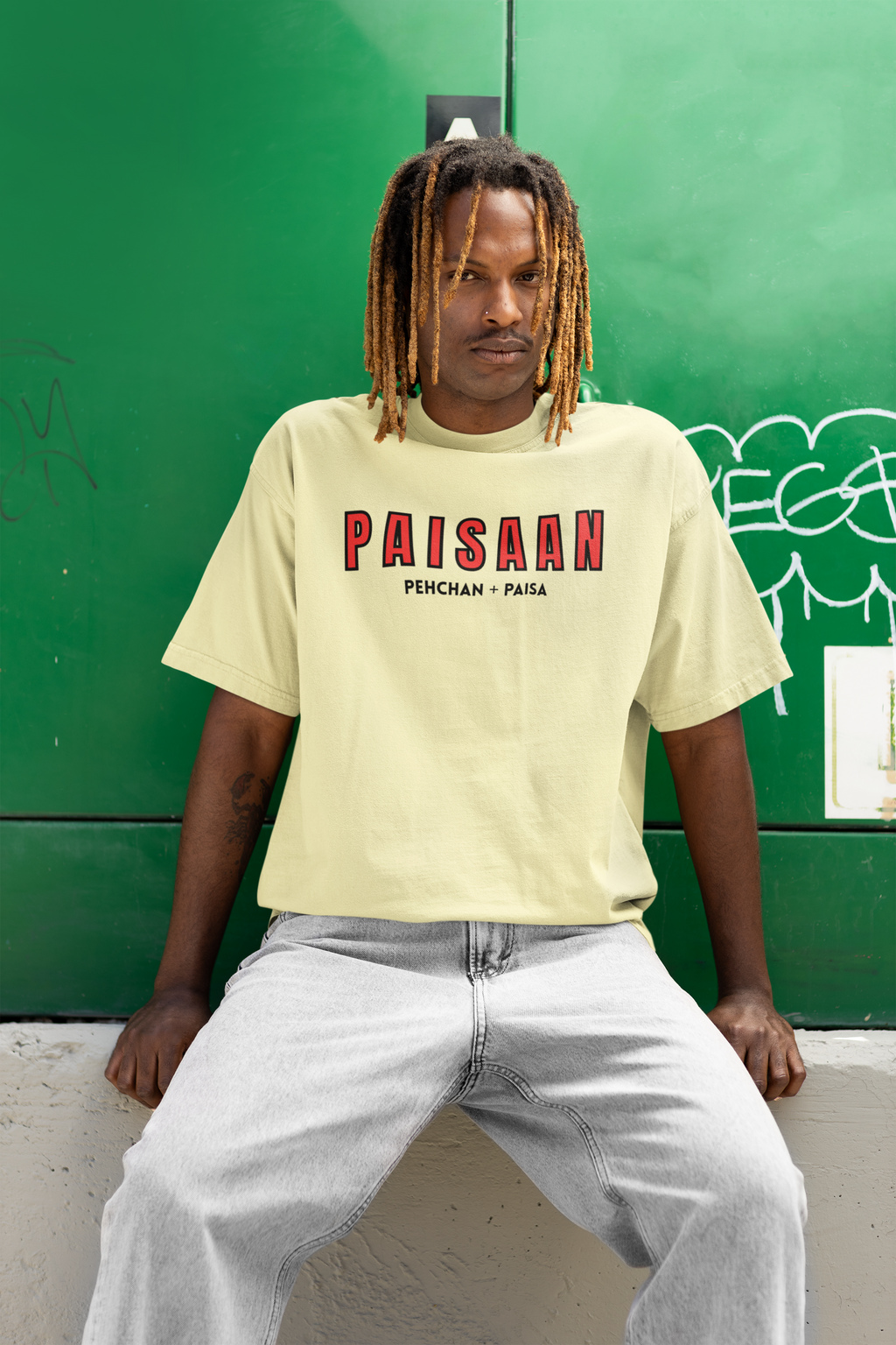 Paisaan Oversized T-Shirt | Pixalflux
