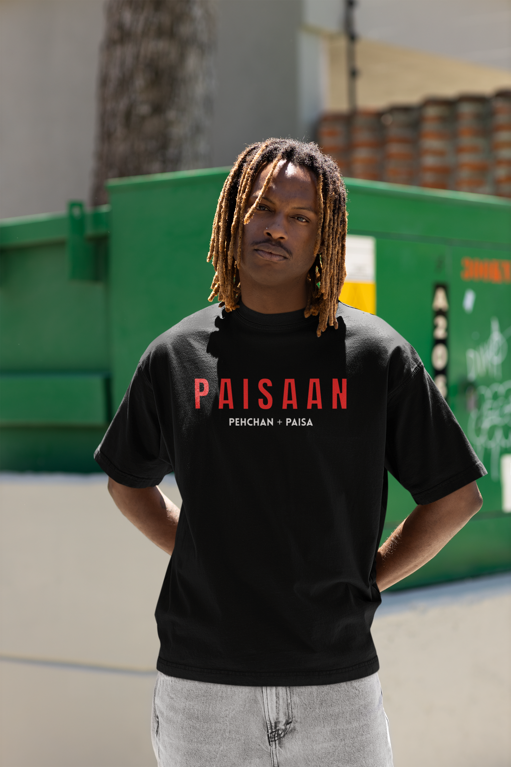 Paisaan Oversized T-Shirt | Pixalflux