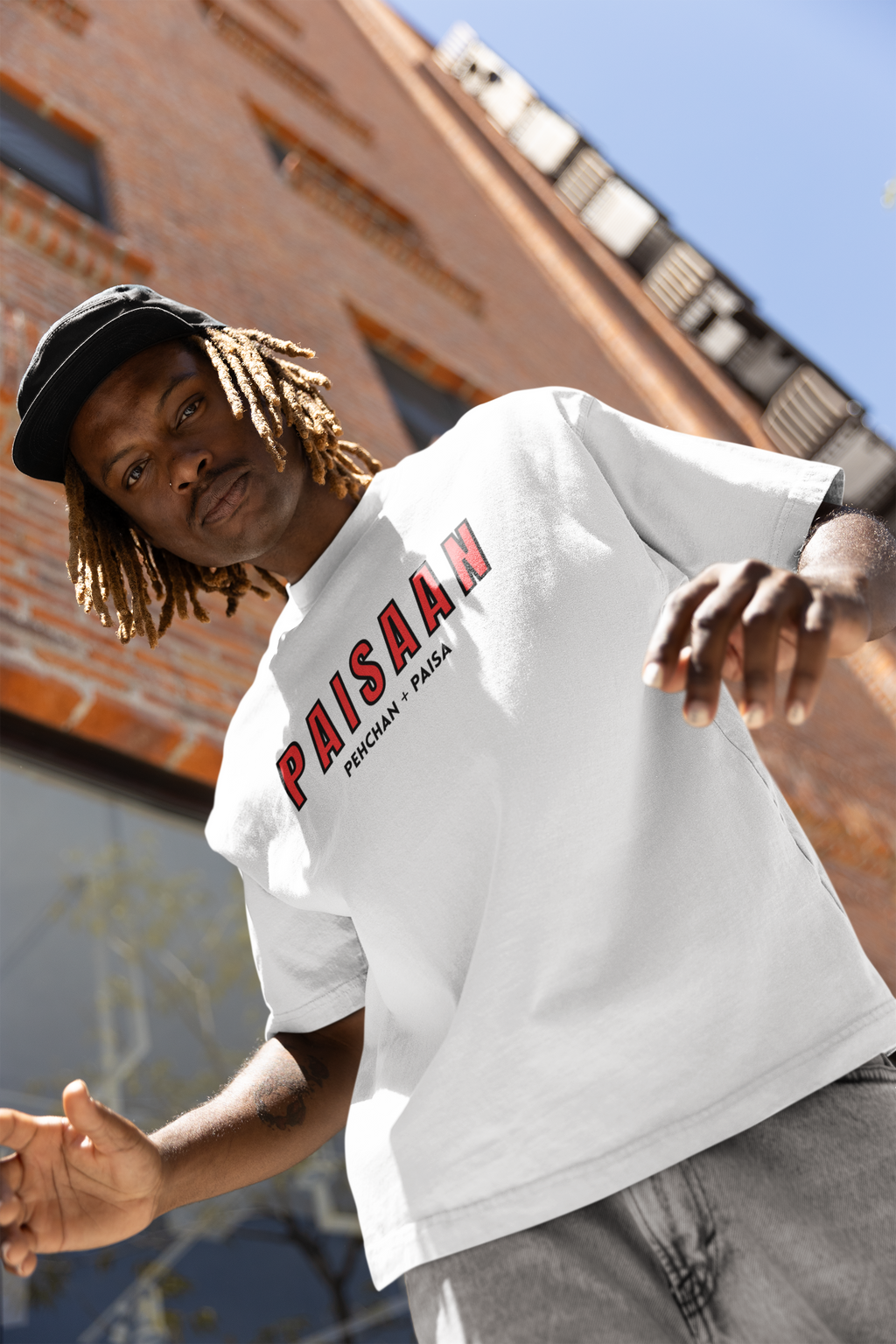 Paisaan Oversized T-Shirt | Pixalflux