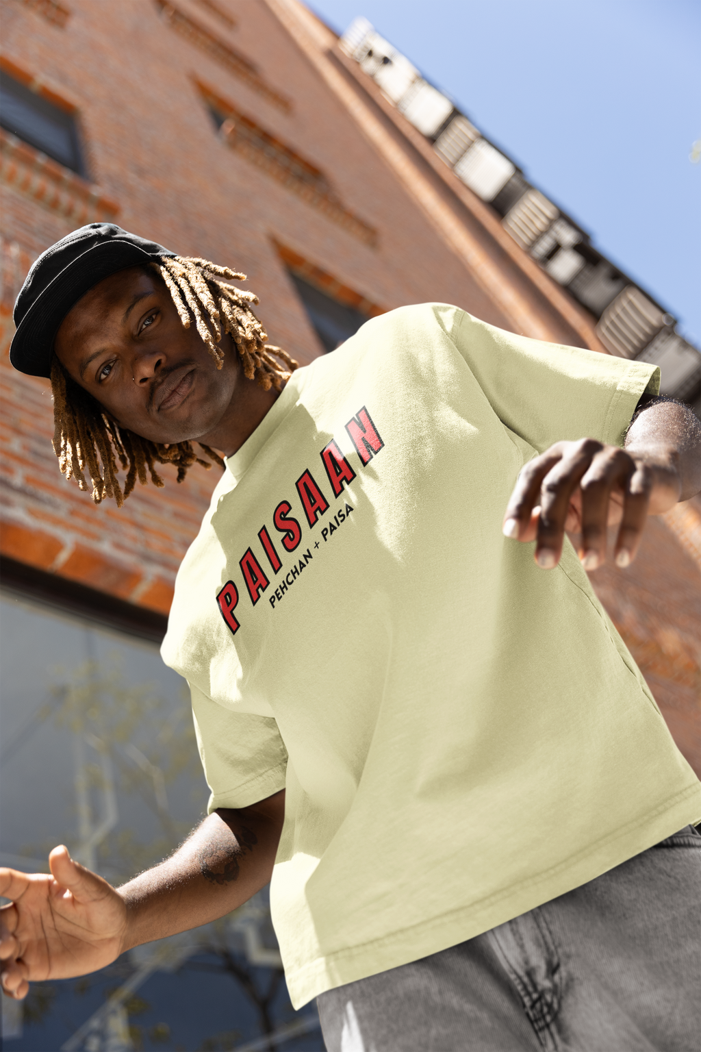 Paisaan Oversized T-Shirt | Pixalflux