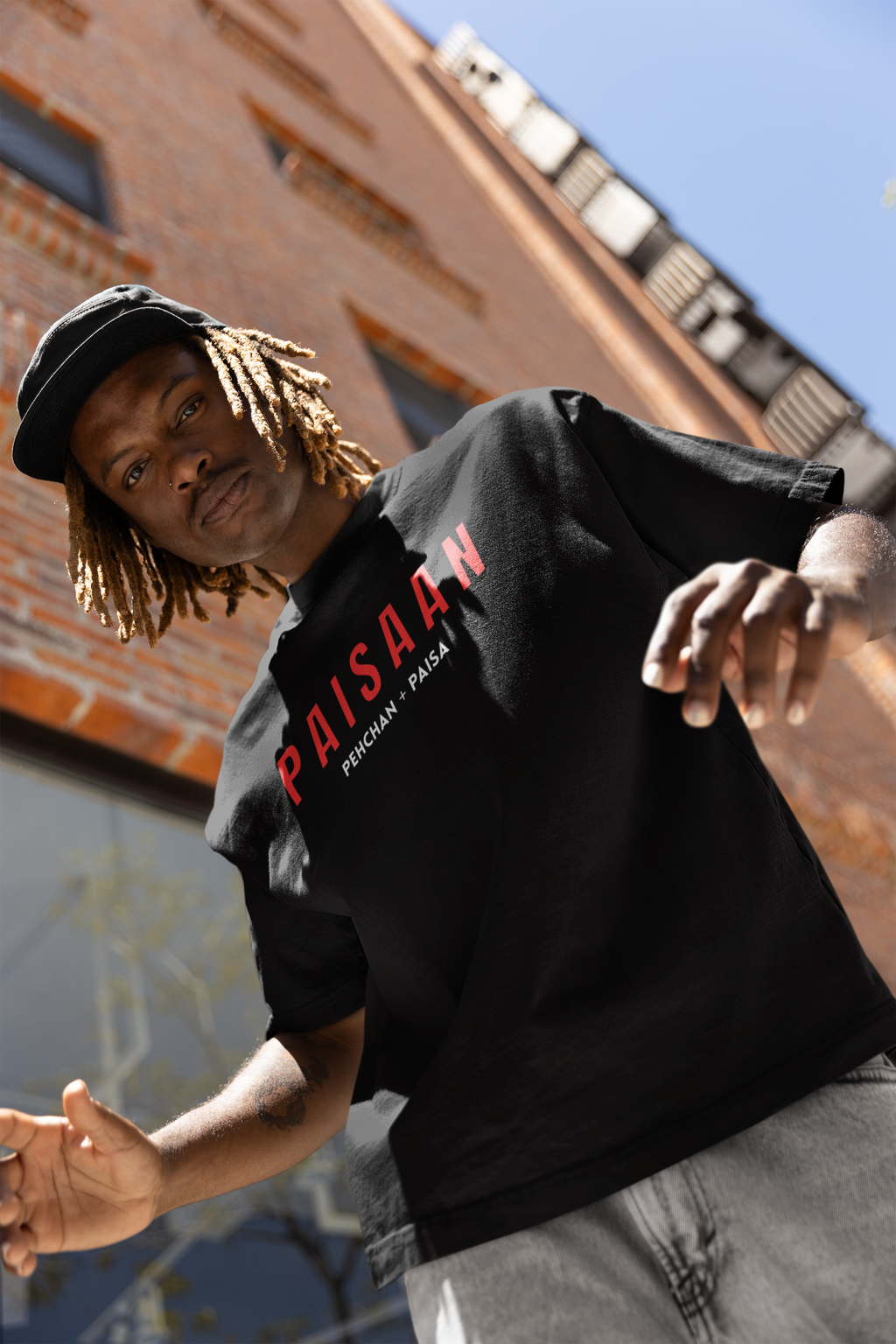 Paisaan Oversized T-Shirt | Pixalflux