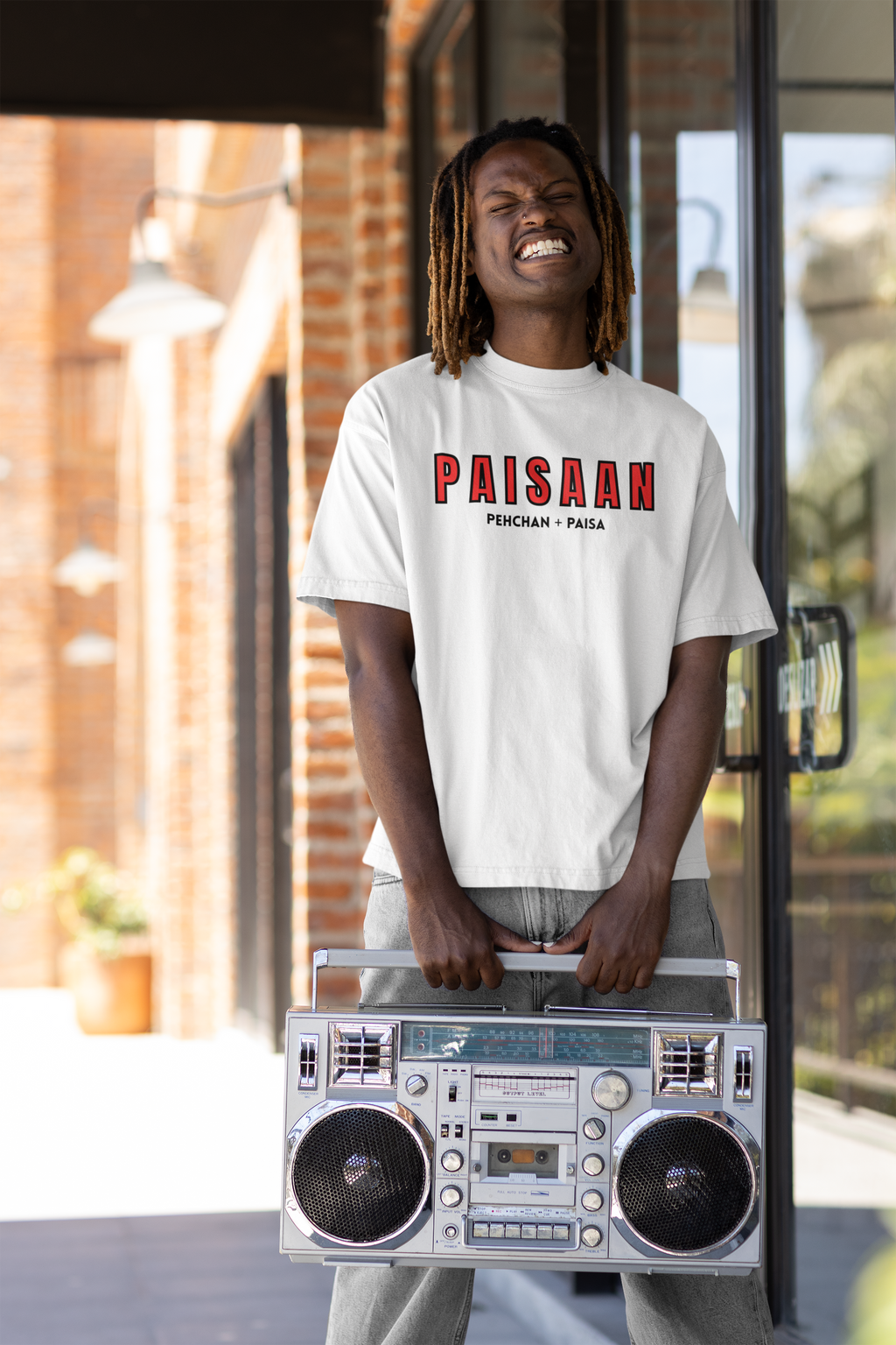 Paisaan Oversized T-Shirt | Pixalflux