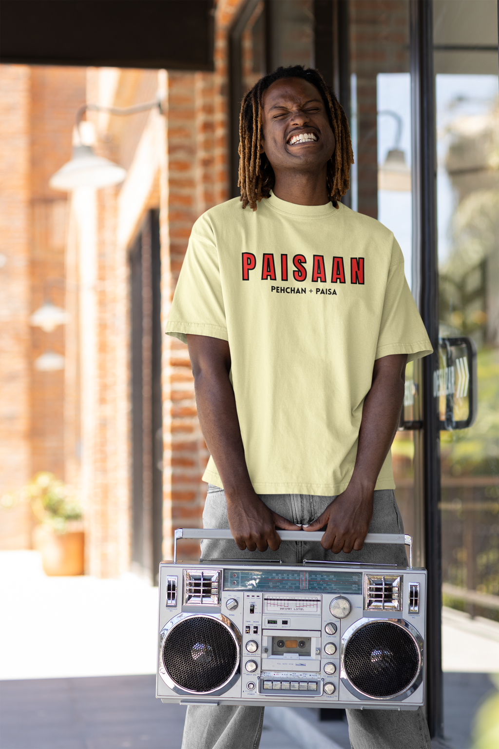 Paisaan Oversized T-Shirt | Pixalflux