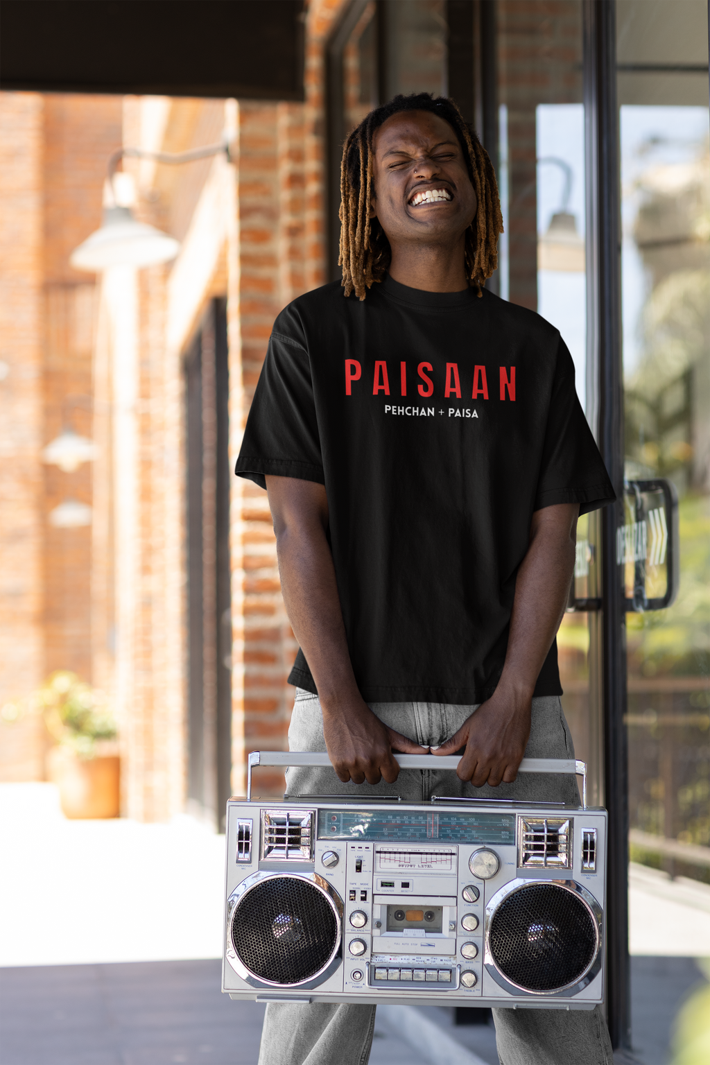Paisaan Oversized T-Shirt | Pixalflux