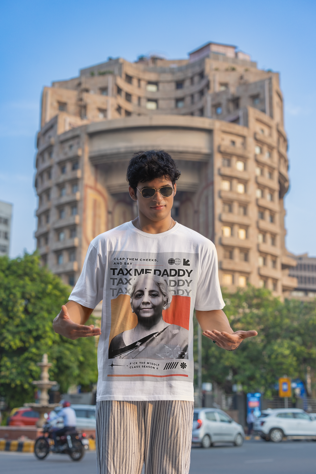 TAX ME DADDY Oversized T-Shirt | Unisex | Pixalflux