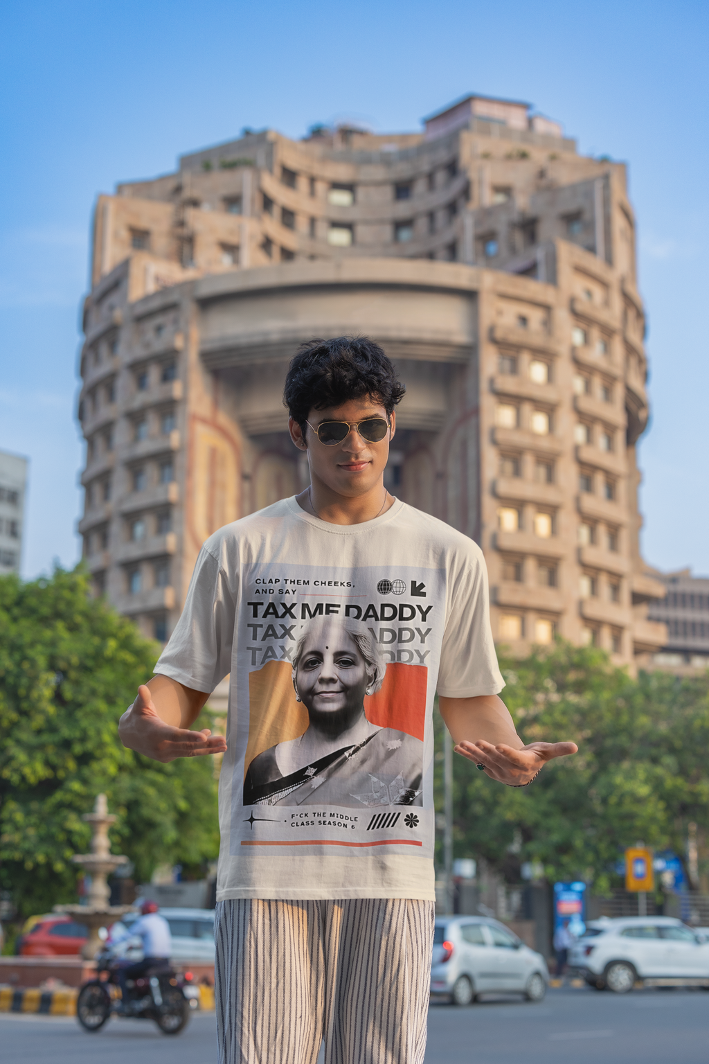 TAX ME DADDY Oversized T-Shirt | Unisex | Pixalflux