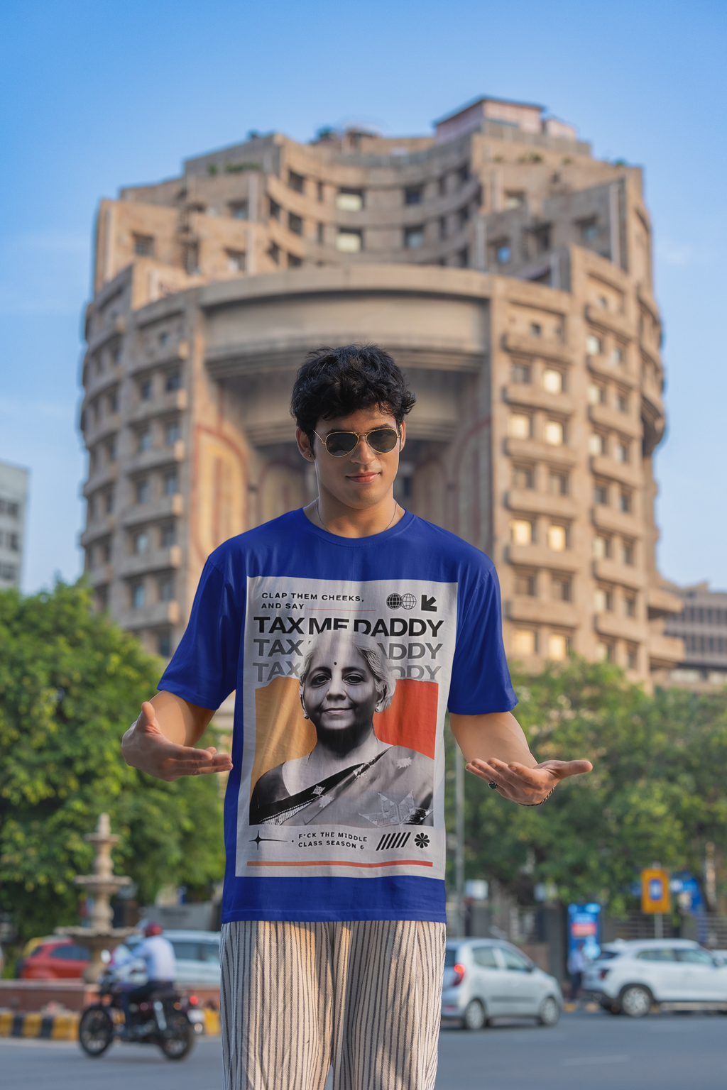 TAX ME DADDY Oversized T-Shirt | Unisex | Pixalflux