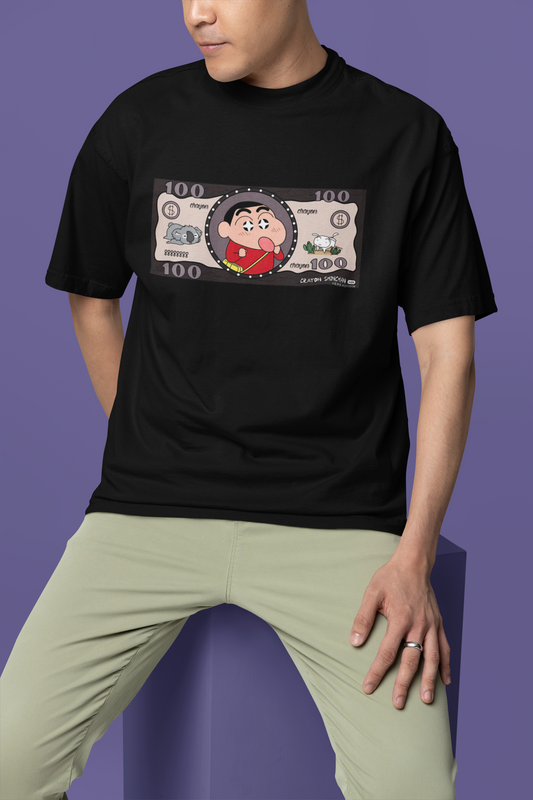 Crayon Shinchan Oversized T-Shirt for Men