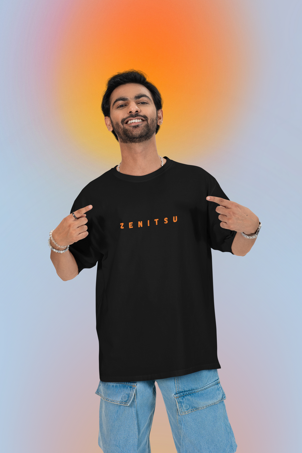 Zenitsu Agatsuma Oversized T-Shirt for Men