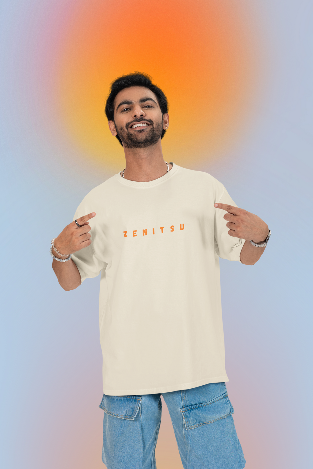 Zenitsu Agatsuma Oversized T-Shirt for Men