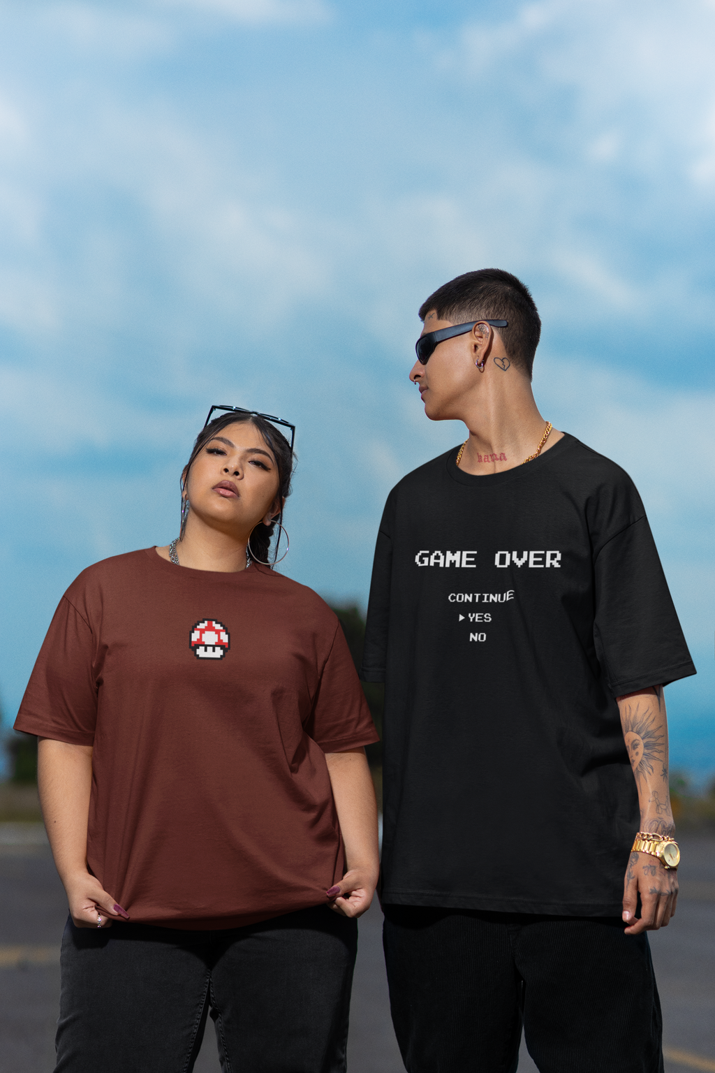 Super Mario Oversized T-Shirt for Women