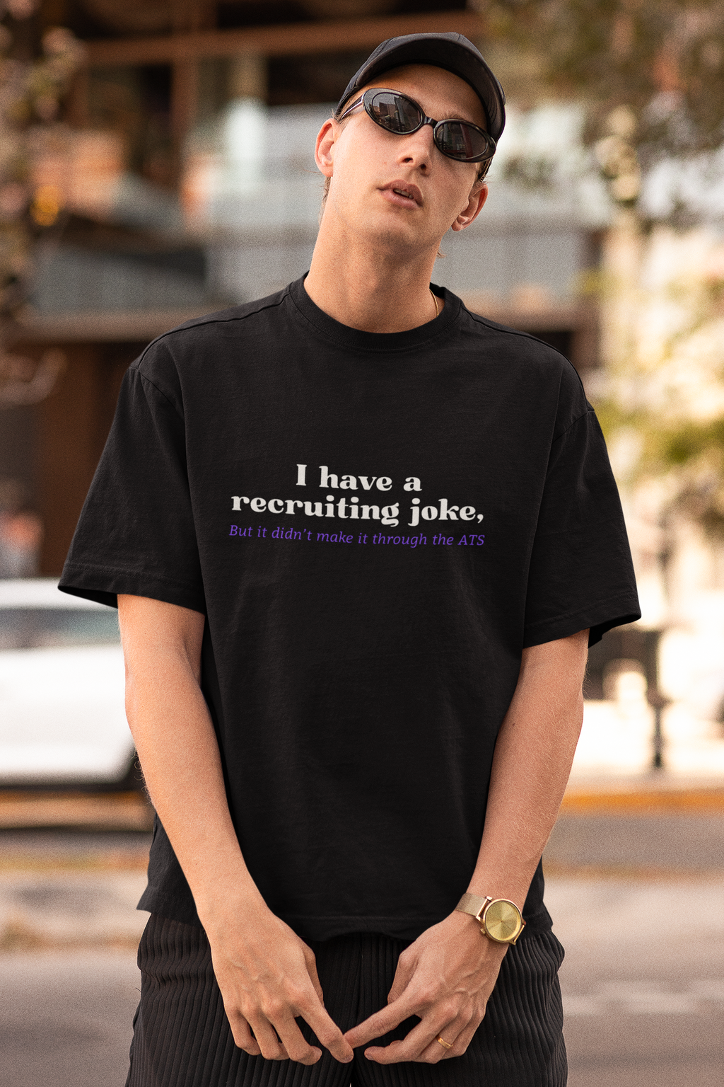 Recruiter Oversized T-Shirt – HR Life Edition