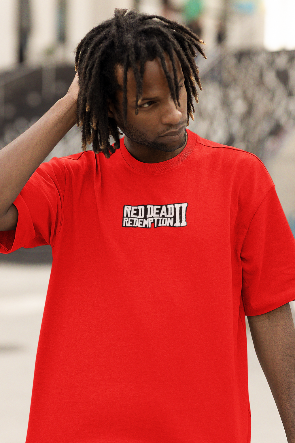 Red Dead Redemption II Oversized T-Shirt  | Pixalflux