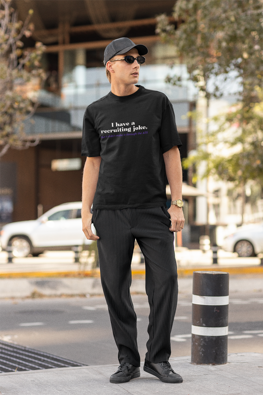 Recruiter Oversized T-Shirt – HR Life Edition