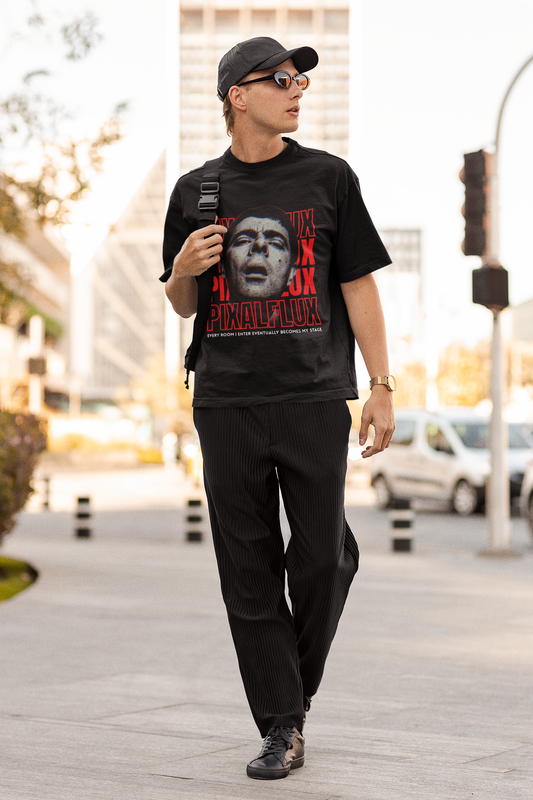 Ms Bean Inspired  Retro Style Oversized T-Shirt for Men