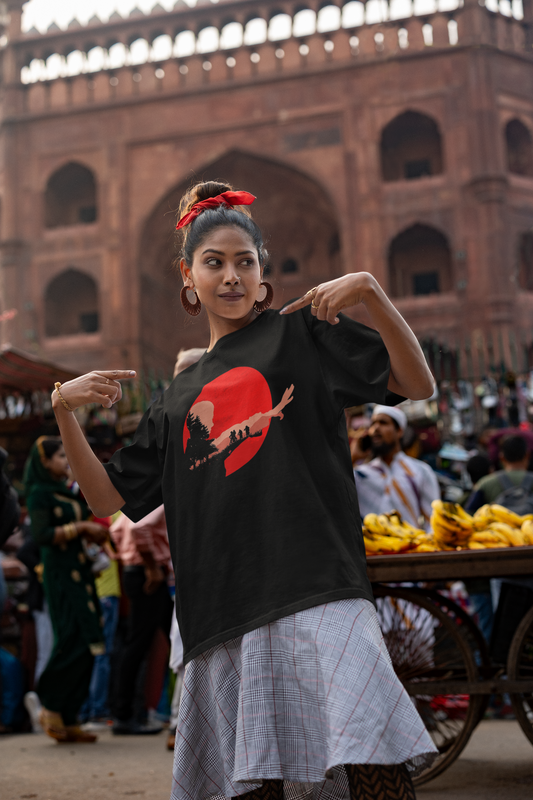 Stranger Things Oversized T-Shirt for Women