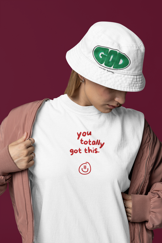 You Totally Got This Oversized T-Shirt | Pixalflux