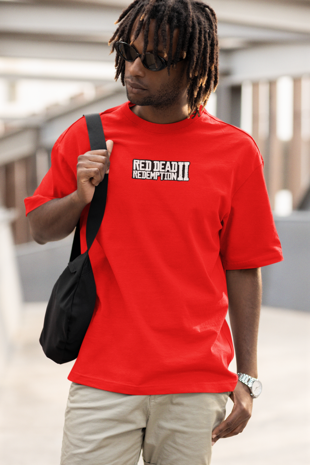 Red Dead Redemption II Oversized T-Shirt  | Pixalflux