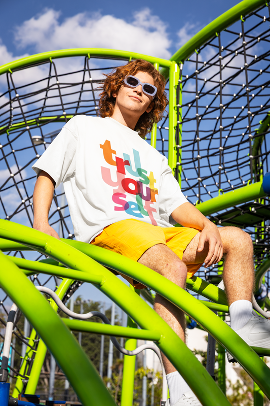 Trust Yourself Oversized T-Shirt for Men