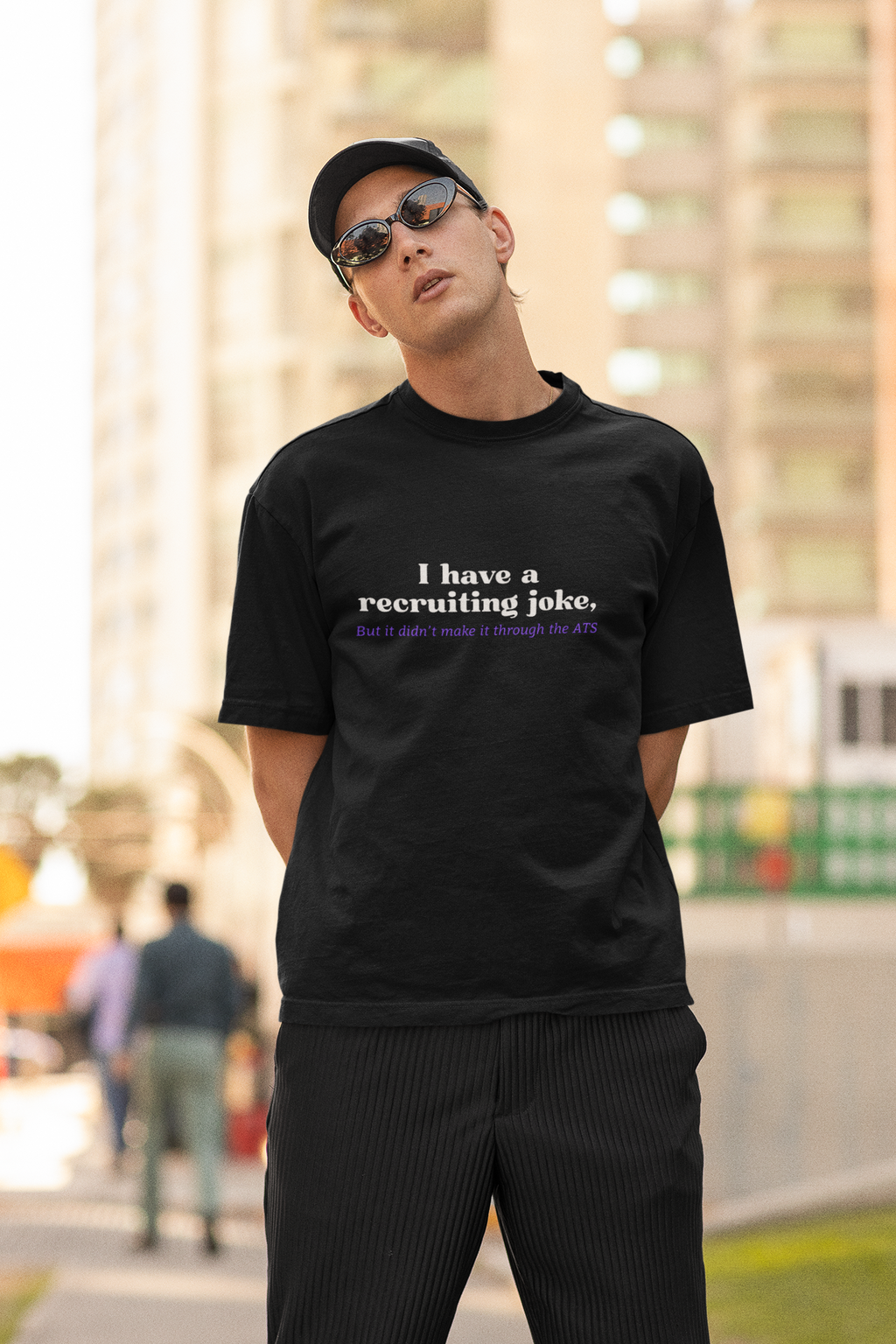 Recruiter Oversized T-Shirt – HR Life Edition