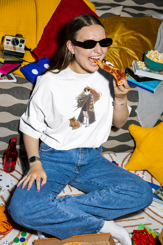 Hermione-Harry Potter Oversized T-Shirt for Women