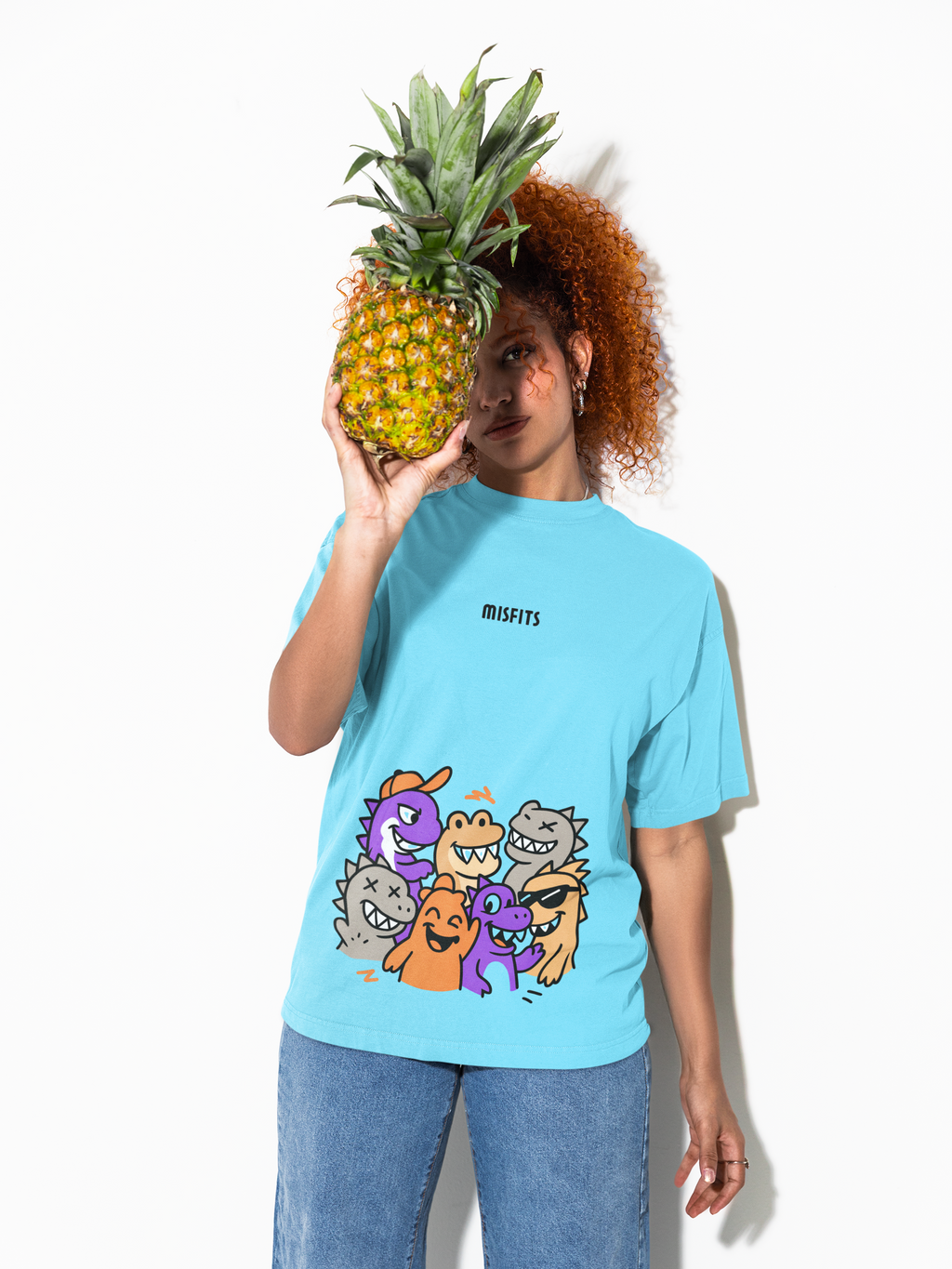 MISFITS Oversized T-Shirt for Women | Pixalflux