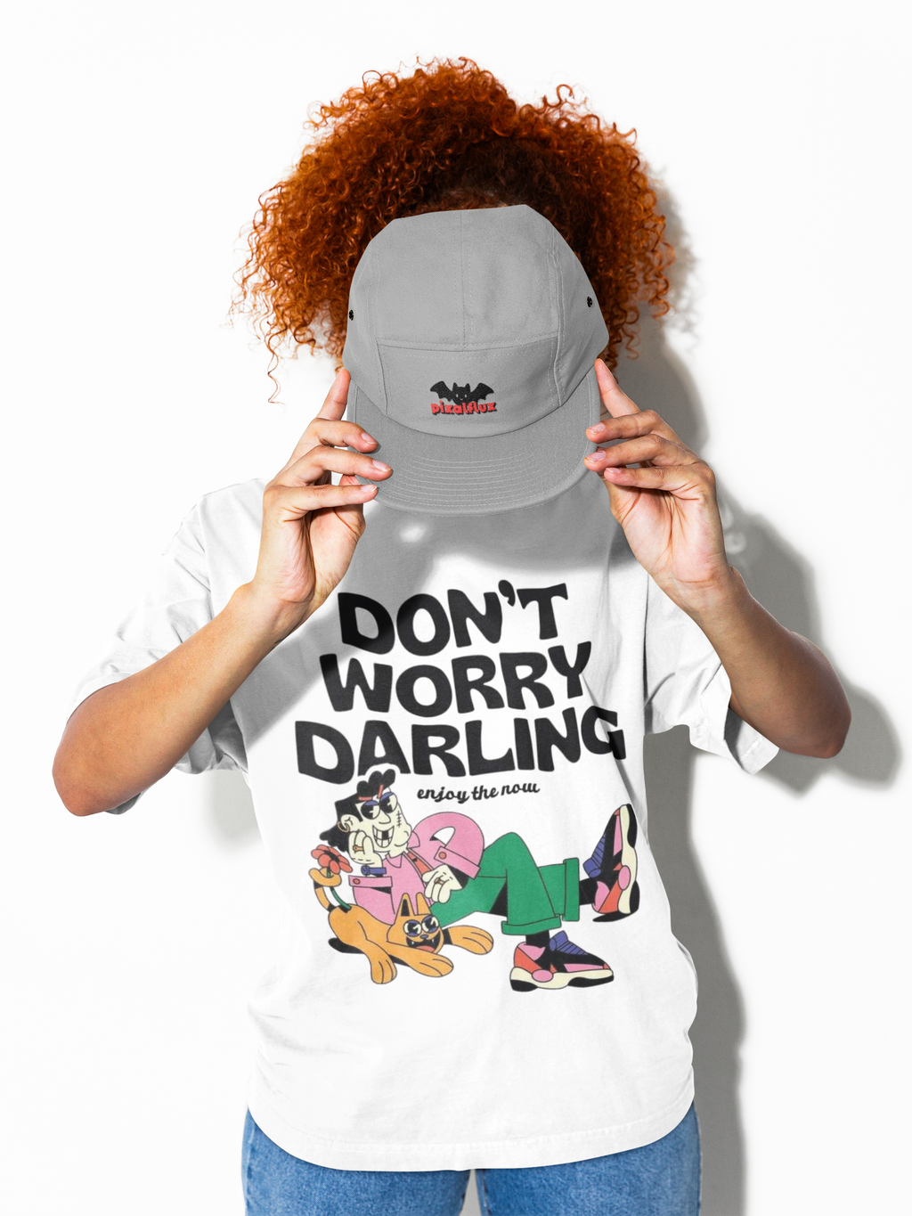 Don’t Worry Darling Oversized T-Shirt for Women