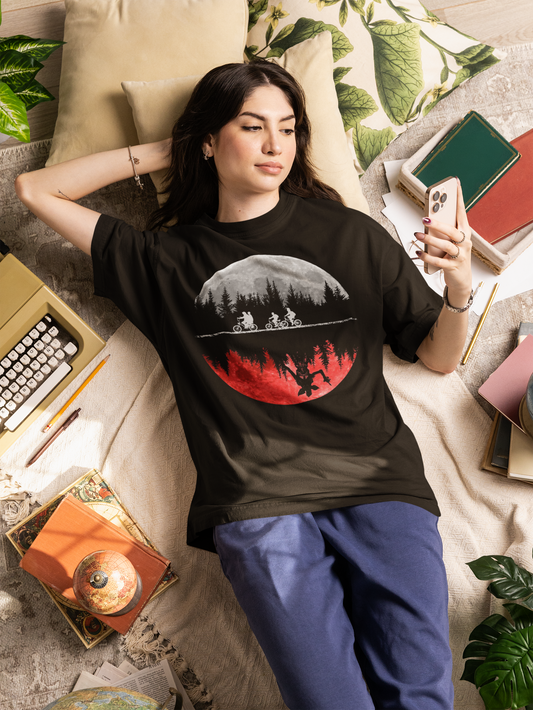 Stranger things Oversized T-Shirt for Women
