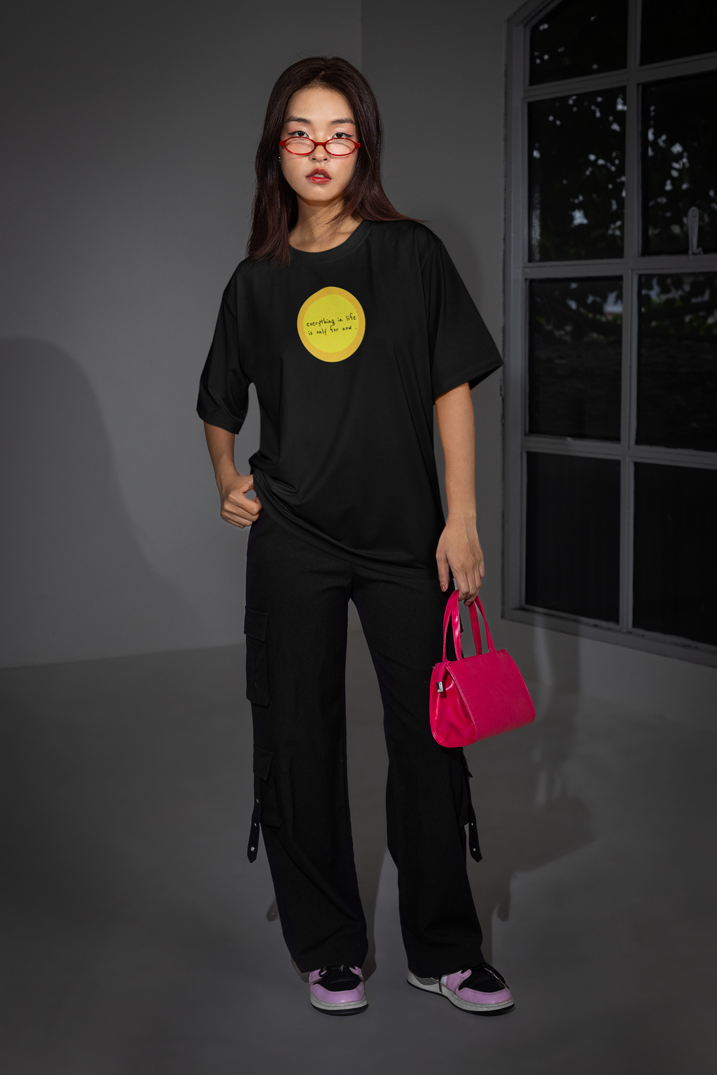 Only for Now Oversized T-Shirt  | Pixalflux