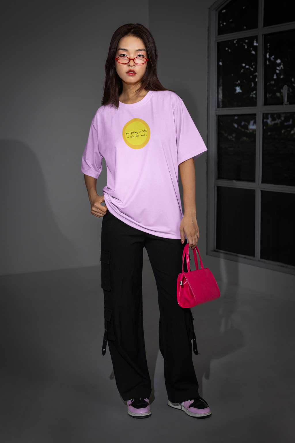 Only for Now Oversized T-Shirt  | Pixalflux