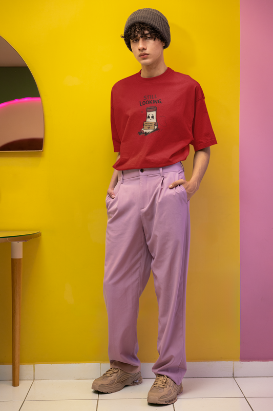 Still Looking – Missing My Pair Oversized Graphic T-Shirt for Men