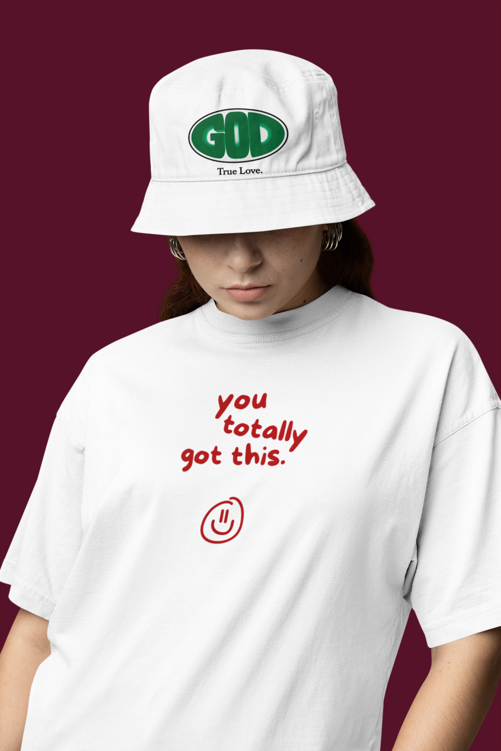 You Totally Got This Oversized T-Shirt | Pixalflux