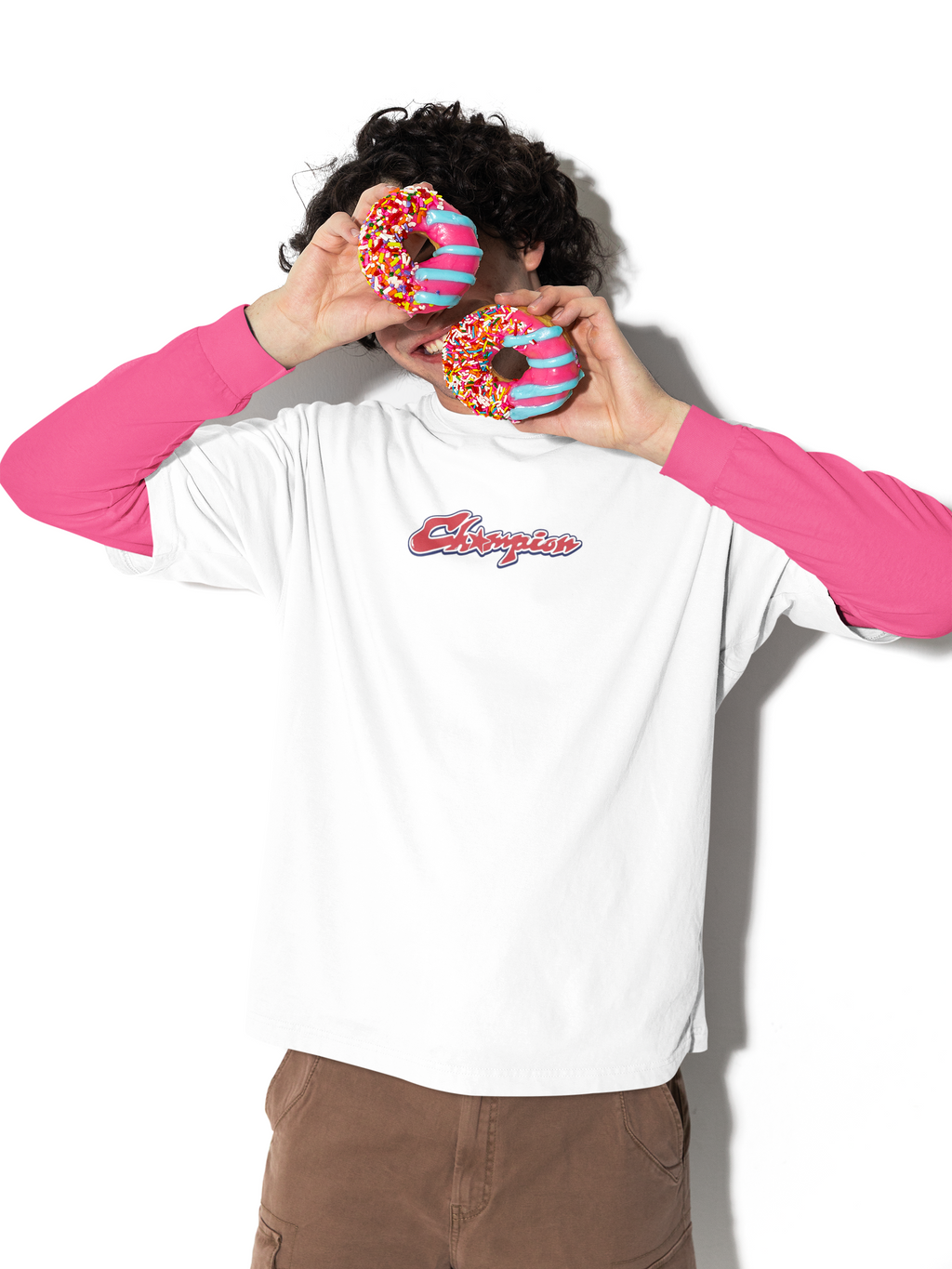 Retro Script Oversized T-Shirt | Pixalflux