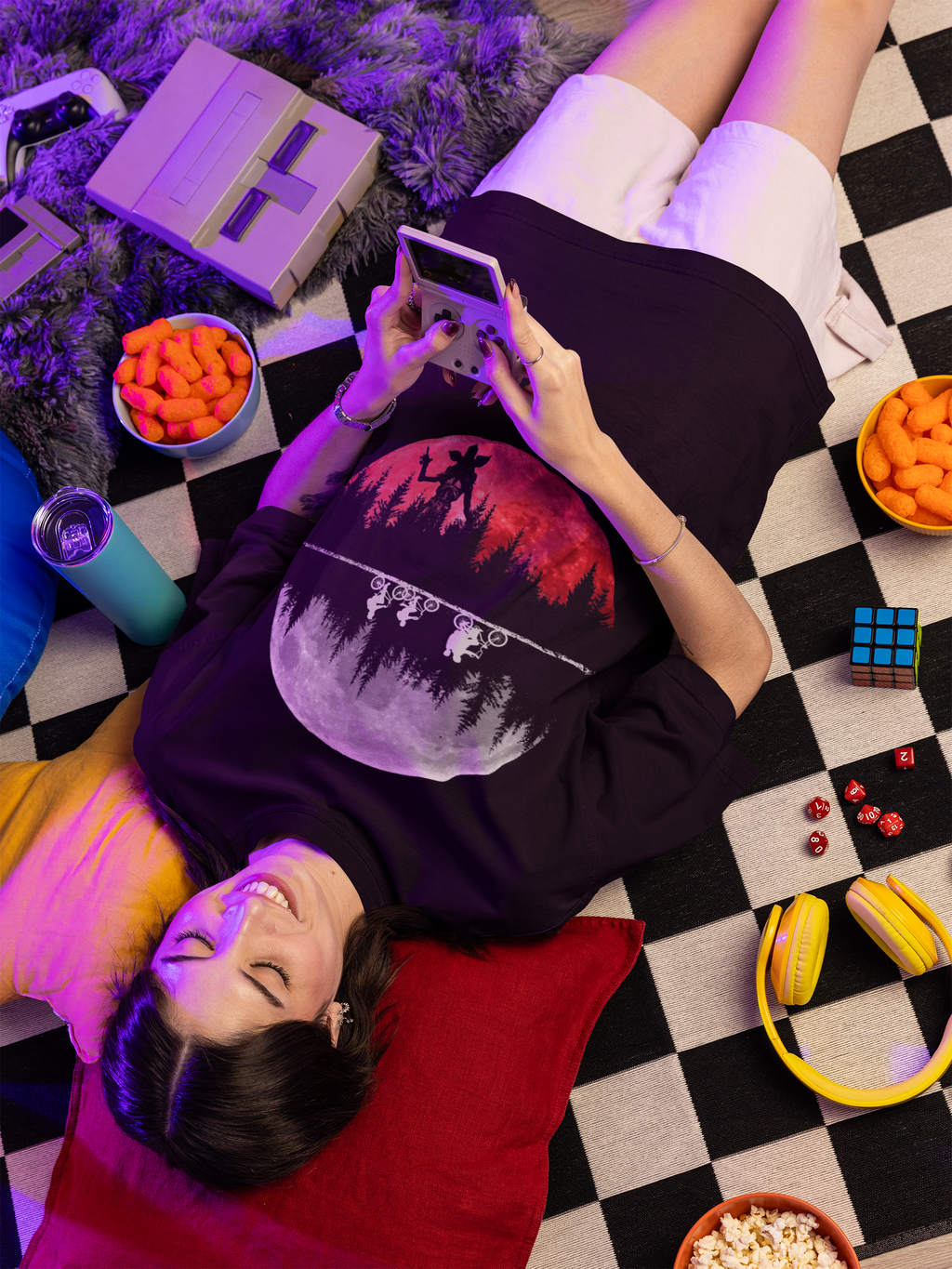Stranger things Oversized T-Shirt for Women