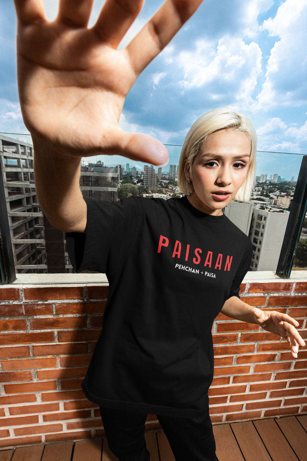 Paisaan Oversized T-Shirt | Pixalflux